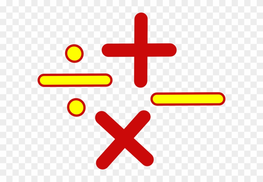 Math Signs Clip Art At Clker - Math Mark #21788