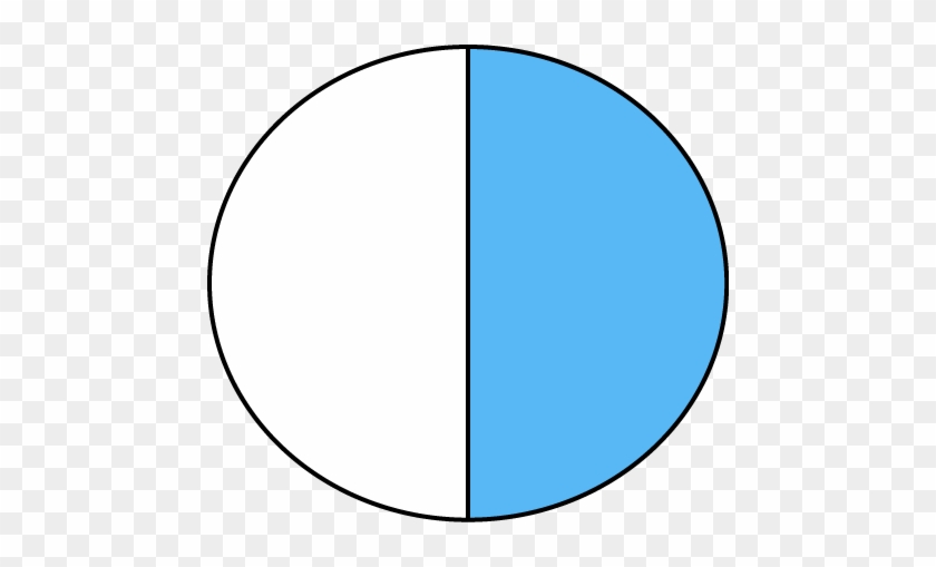 Math Fraction Half Clip Art - Stevens Institute Of Business And Arts #21817