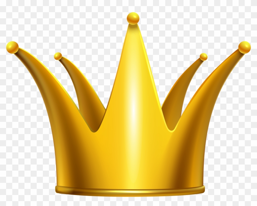 Golden Crown Clip Art Png Image - Gold Crown Clip Art Png #21845