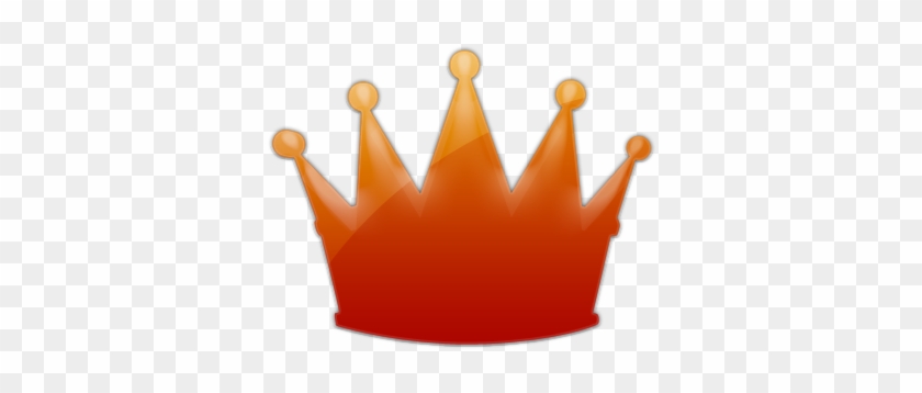 Red Crown Cliparts - Orange Crown Icon #21915