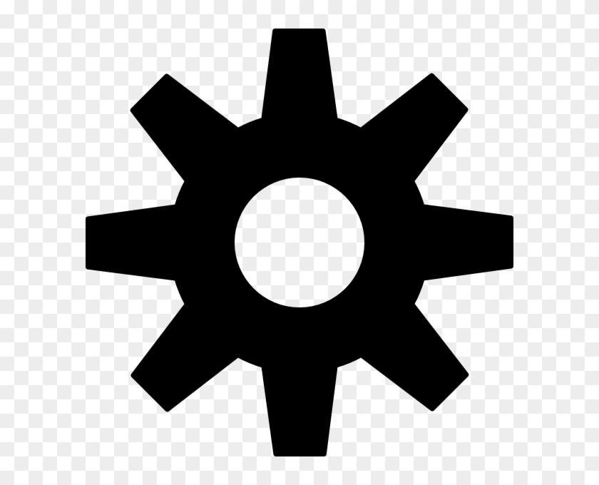 Gear Clipart Black And White #21927