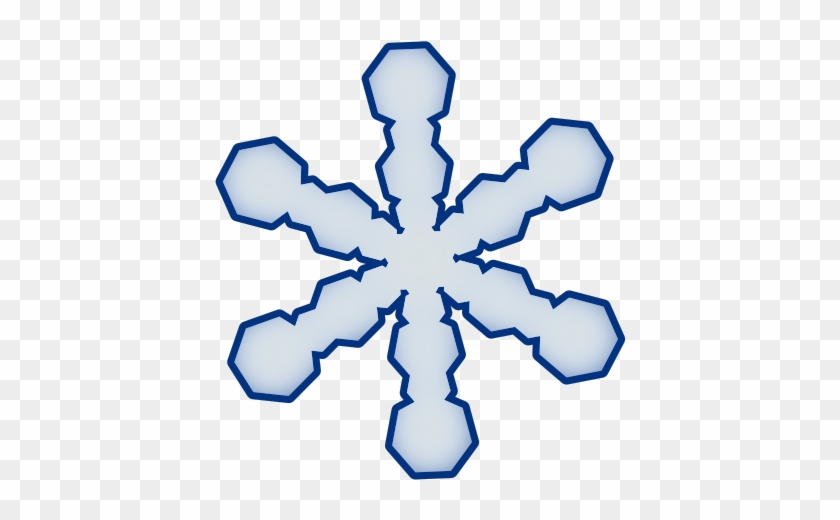 Free Snowflake - Simple Snowflake Clipart #21992