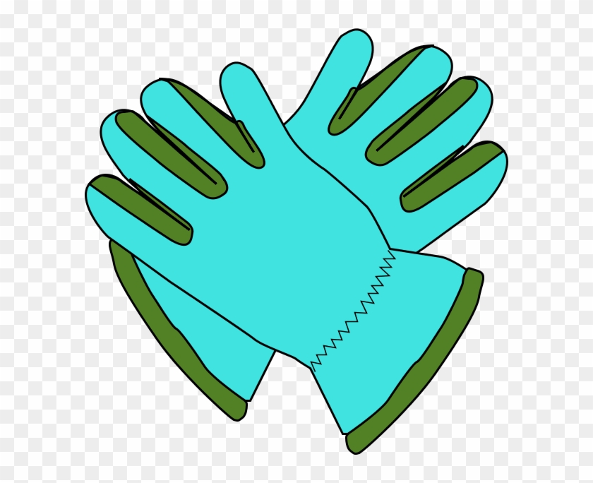 Gloves Snow Clipart - Gardening Gloves Clip Art #22084