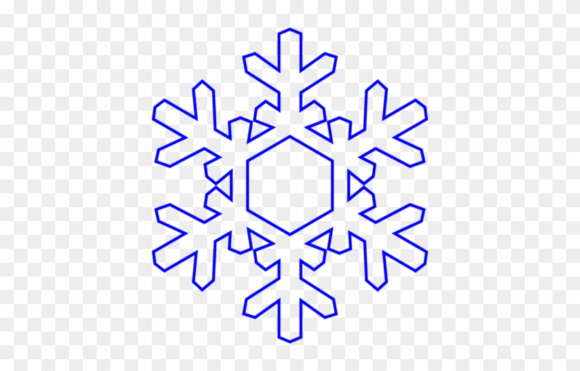 simple snowflake clipart no background