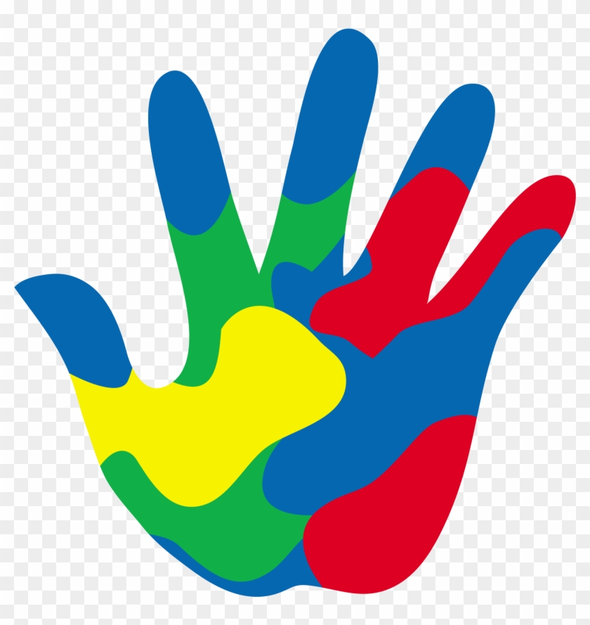 Painted - Hand Clipart #22178