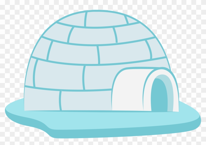 Icehouse Transparent Png Clip Art Image - Igloo Clipart Png #22196