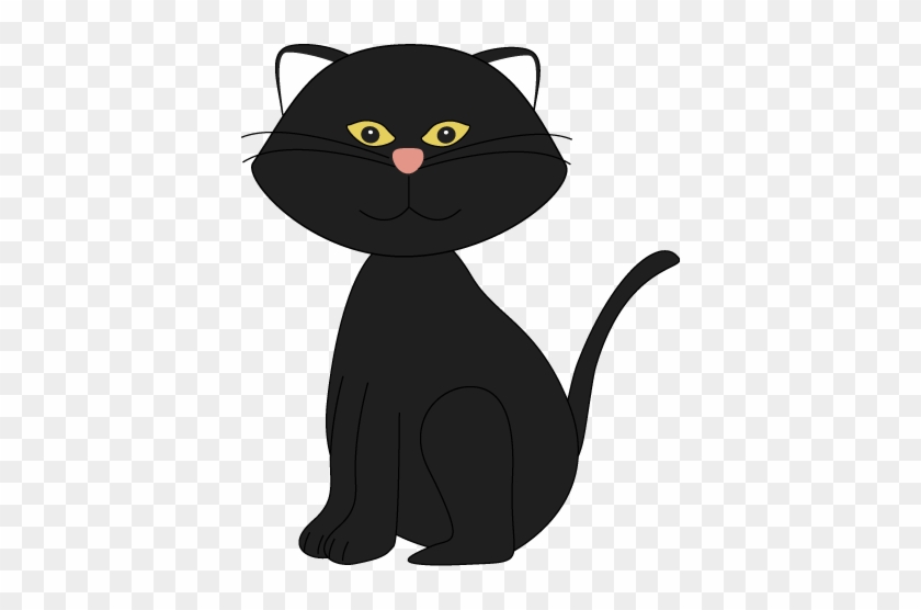 Black Kitten Clipart - Black Clipart #22353