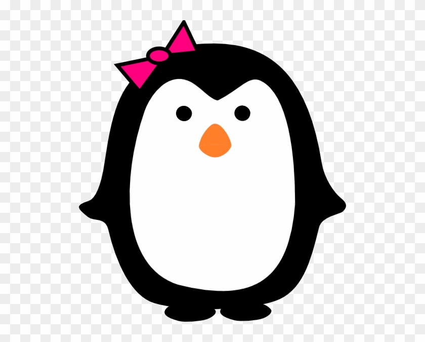 Girl Penguin Clip Art At Clker - Printable Penguin #22418