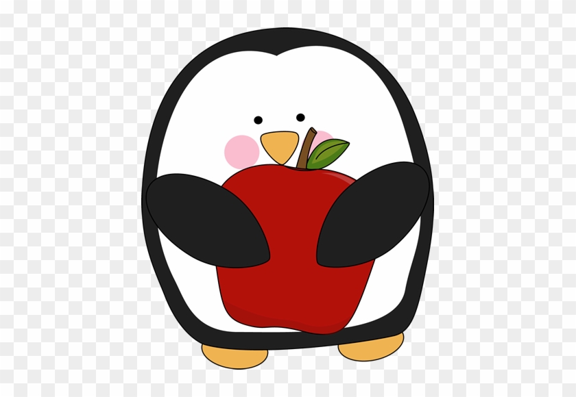 Falling Penguin Clipart - Penguin Eating Clip Art #22423