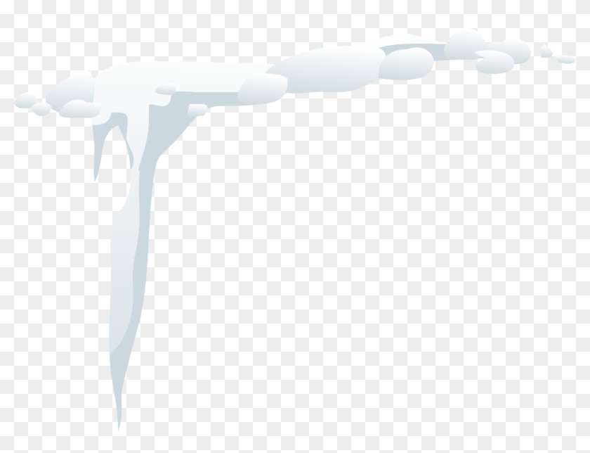 Snow Clipart Cliff - Snow On Roof Png #22433