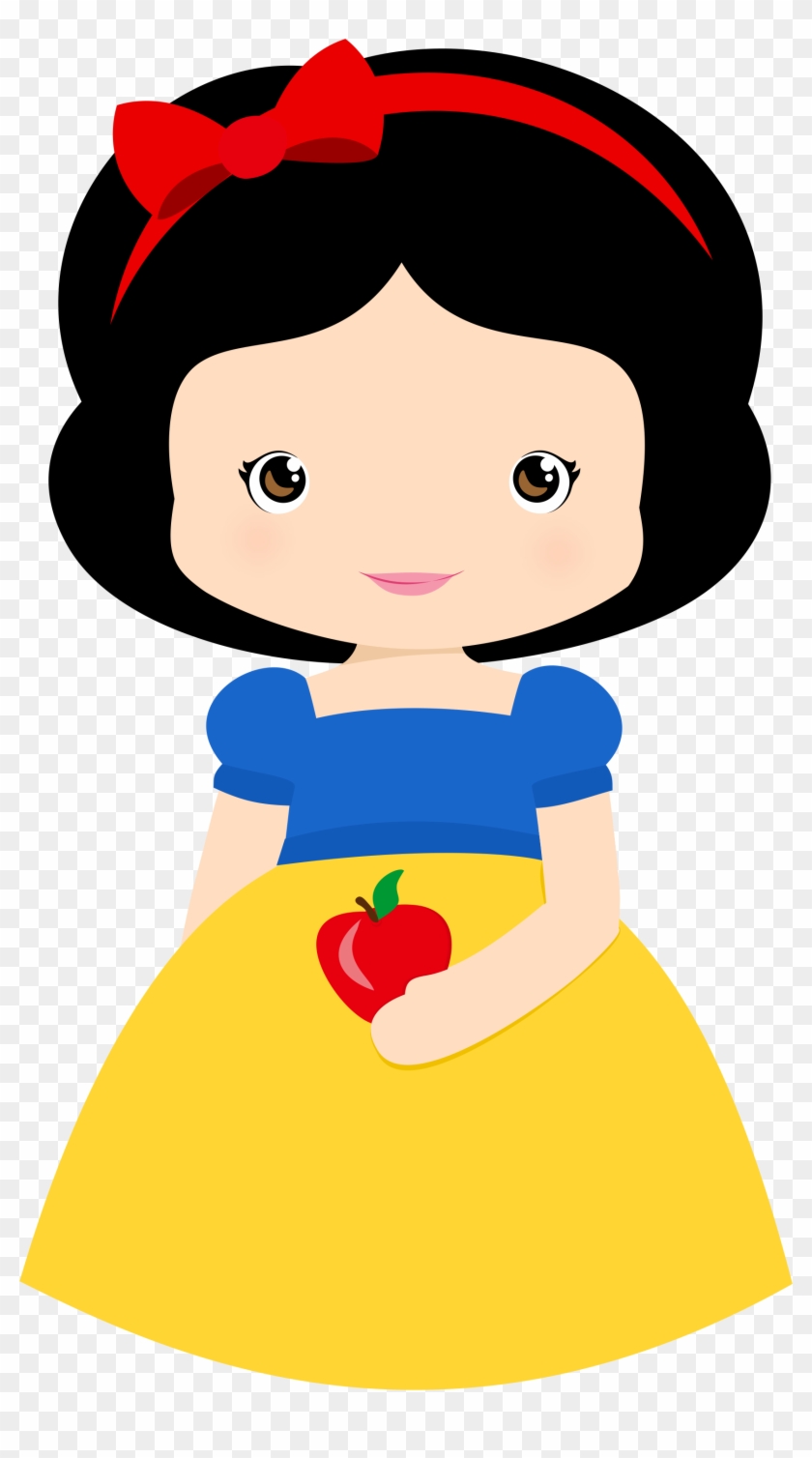 White Snow Cliparts - Branca De Neve Cute #22475