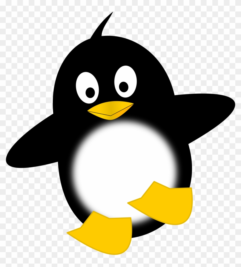 Funny Penguin - Penguin Clipart #22530