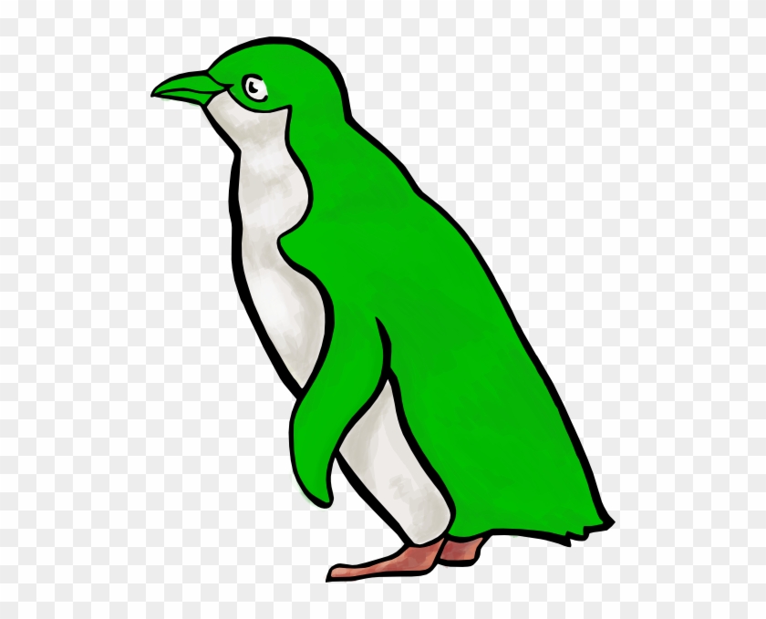 Green Clipart Penguin - Cartoon Penguin #22553