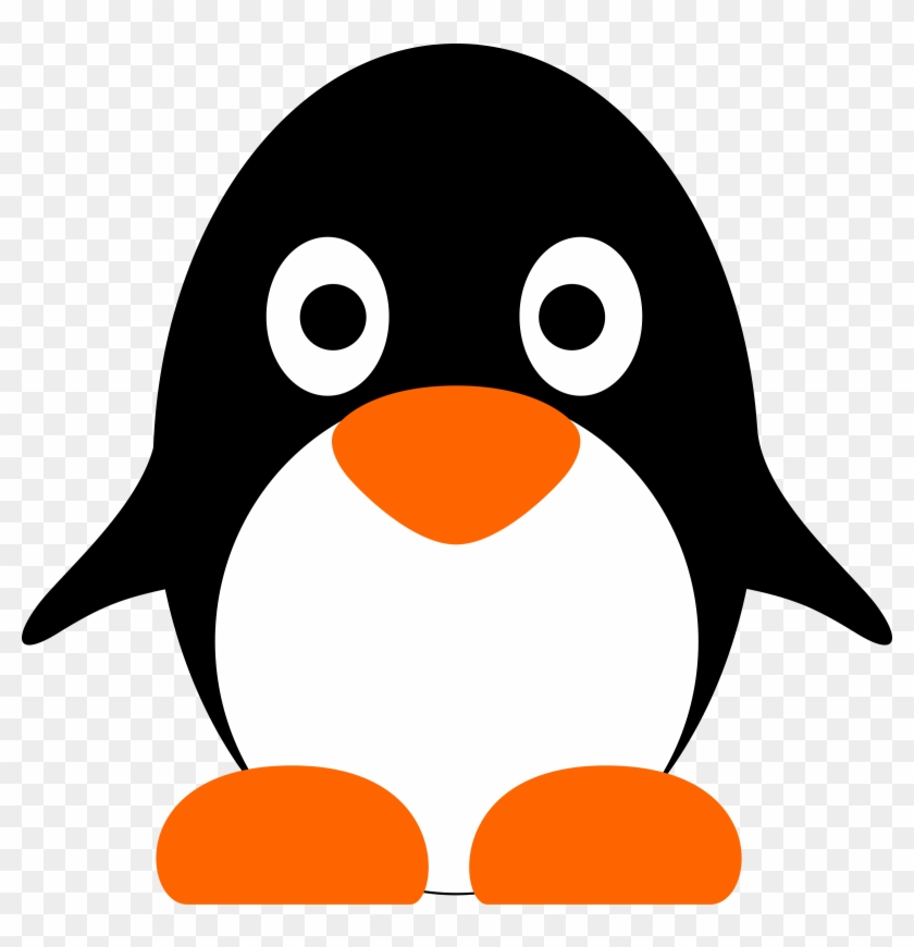 Penguin - Cute Penguin Face Clip Art #22565