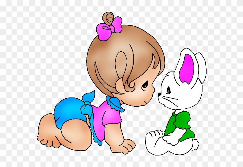 Cute Baby Girl Clip Art Cliparts - Cute Baby Girl Clipart #22569
