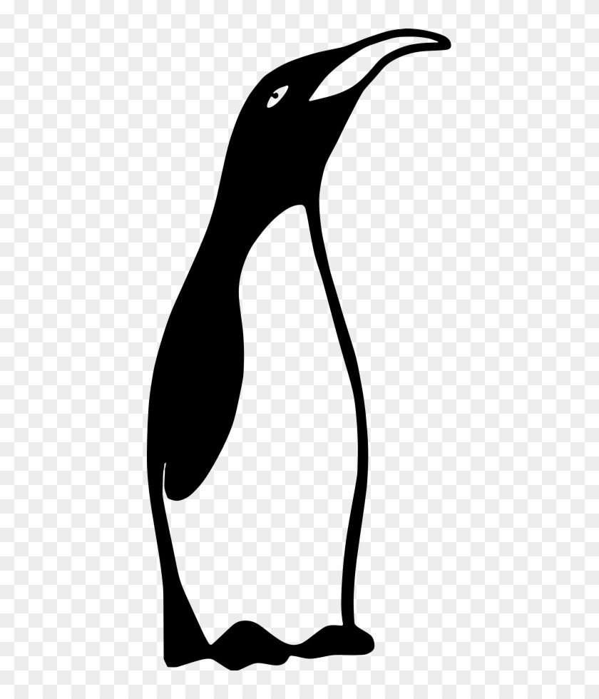 Penguin Black And White Free Penguin Clip Art - Penguin Vector Black And White #22580