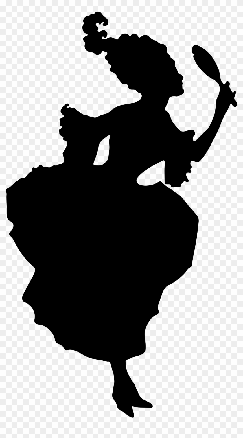 Clipart - Fashion Silhouette 18th Century #22601