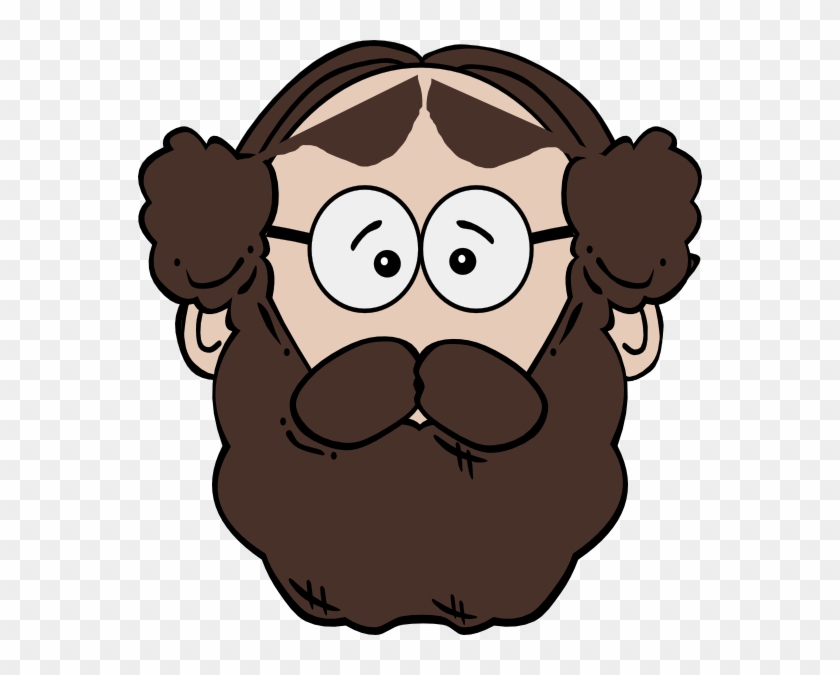 Beard Man Clip Art At Clker - Man With Beard Clipart #22633