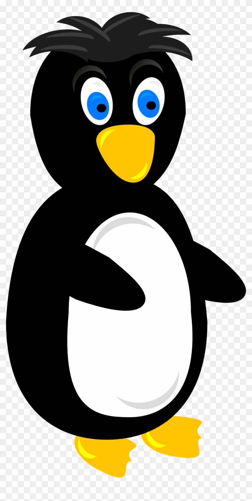 Clip Art New Penguin Charles Mcc 1r Linux - Penguin Clip Art #22649