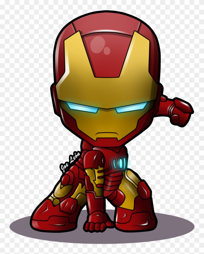 Iron Man Chibi By Joeleon-dag5phv - Iron Man Cartoon Png #22673