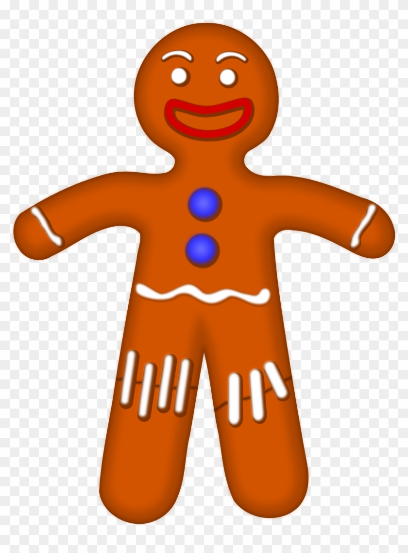 Clipart Of Gingerbread Man - Clipart Of Gingerbread Man #22679