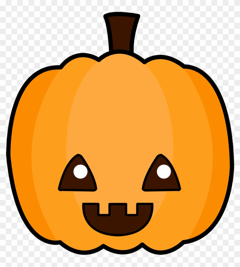 Cute Pumpkin Clipart - Cute Cartoon Jack O Lantern #22700