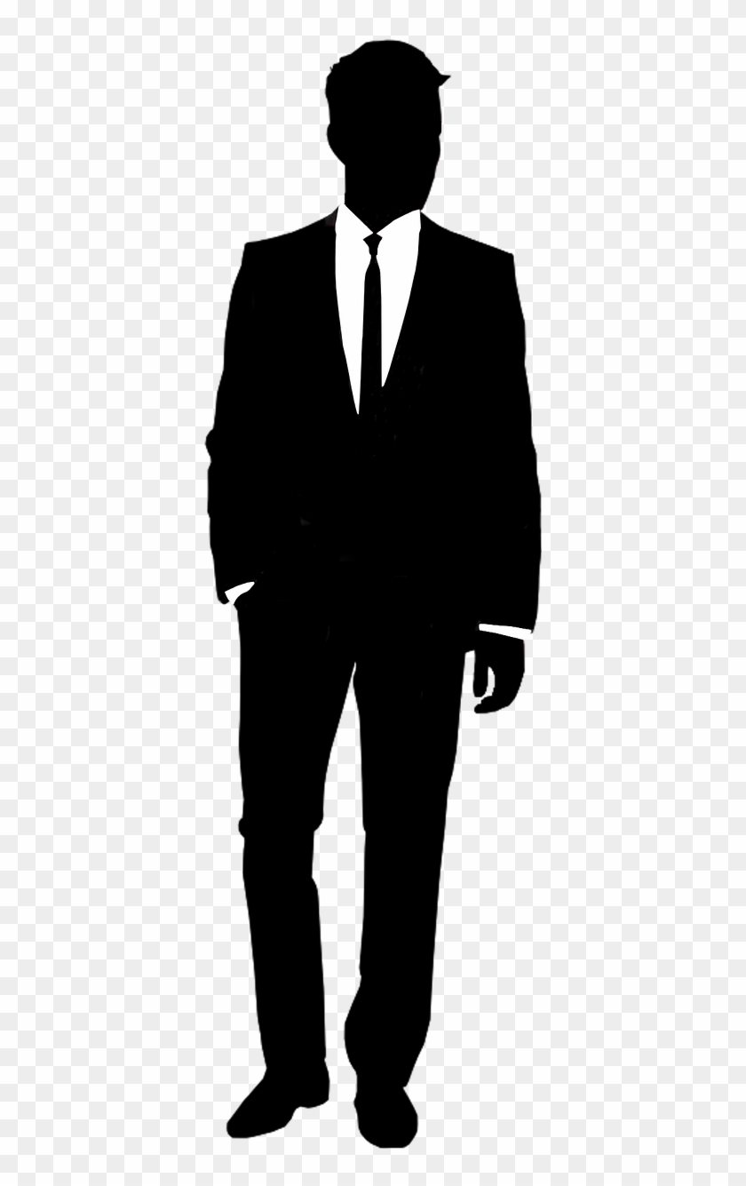 Unfortunate Men's Fashion - Suit Silhouette #22723