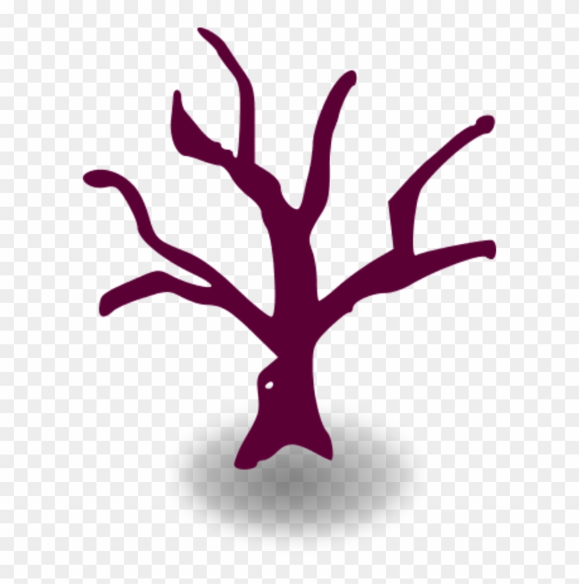 Dead Tree Cartoon Vector Clip Art - Tree Graphic Organizer Template #22737