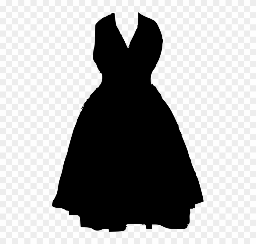 Responder Clipart - Black Dress Png #22754