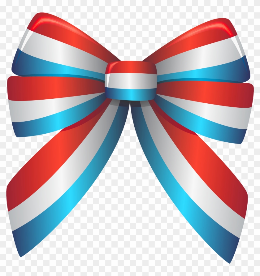 Ribbon Red And Blue #22798