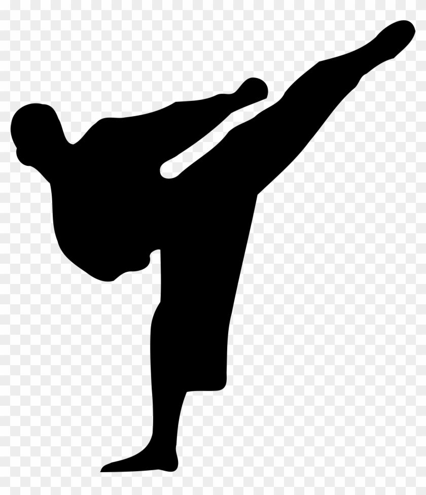 Karate Clip Art - Karate Silhouette #22824