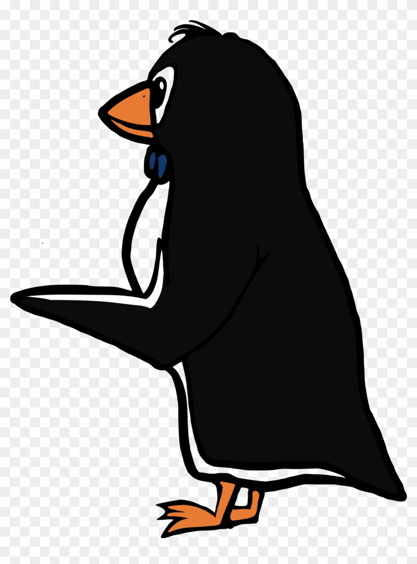 Big Image - Pointing Penguin Png #22864