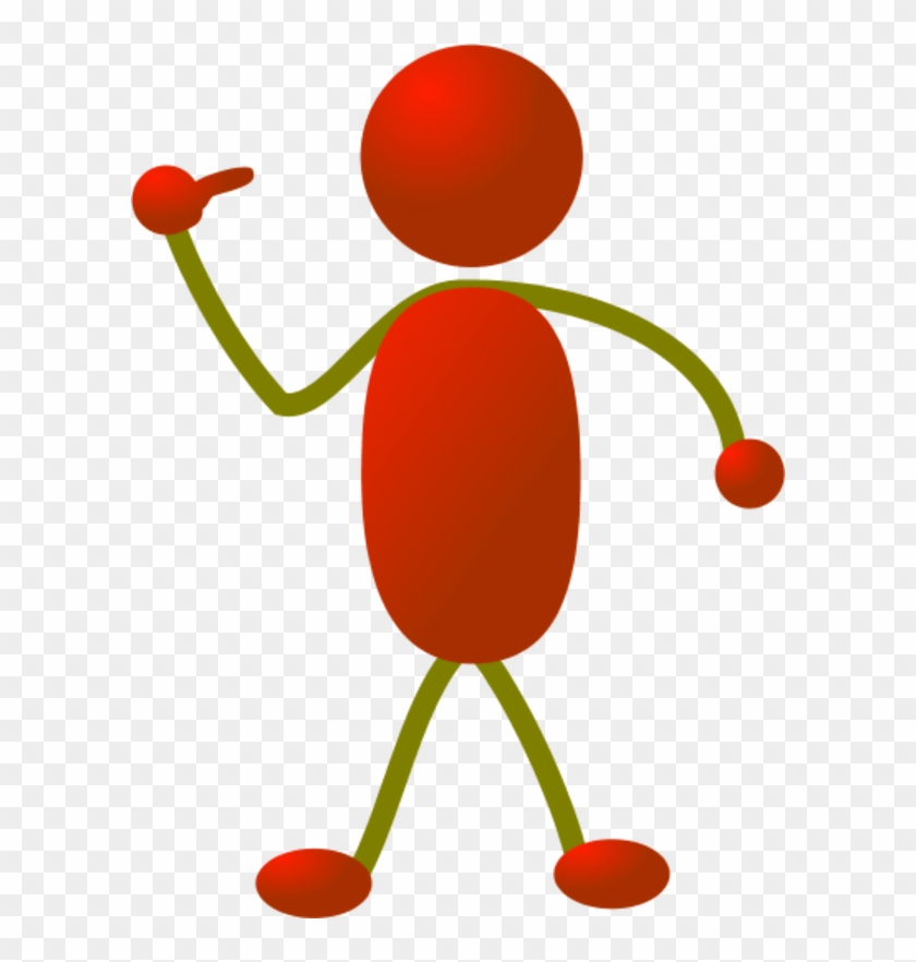 Stickman Pointing Finger To Himself - Someone Pointing To Themselves #22883