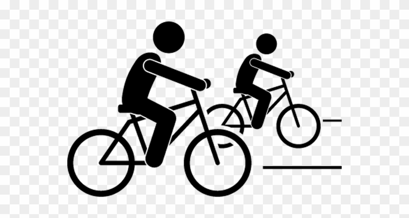 Outdoor Activities Cliparts Free Download Clip Art - Biking Icon #22927