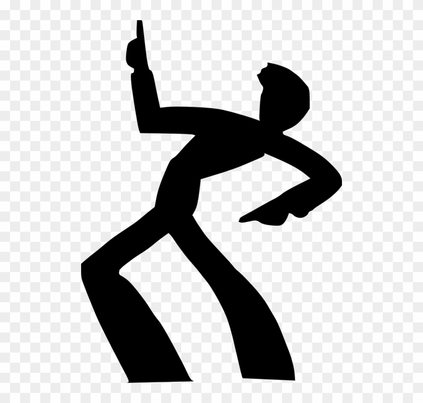 Man Clipart Disco - Person Dancing Clip Art #22943