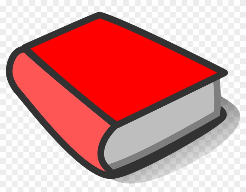 Blank Red Book Cover #22945