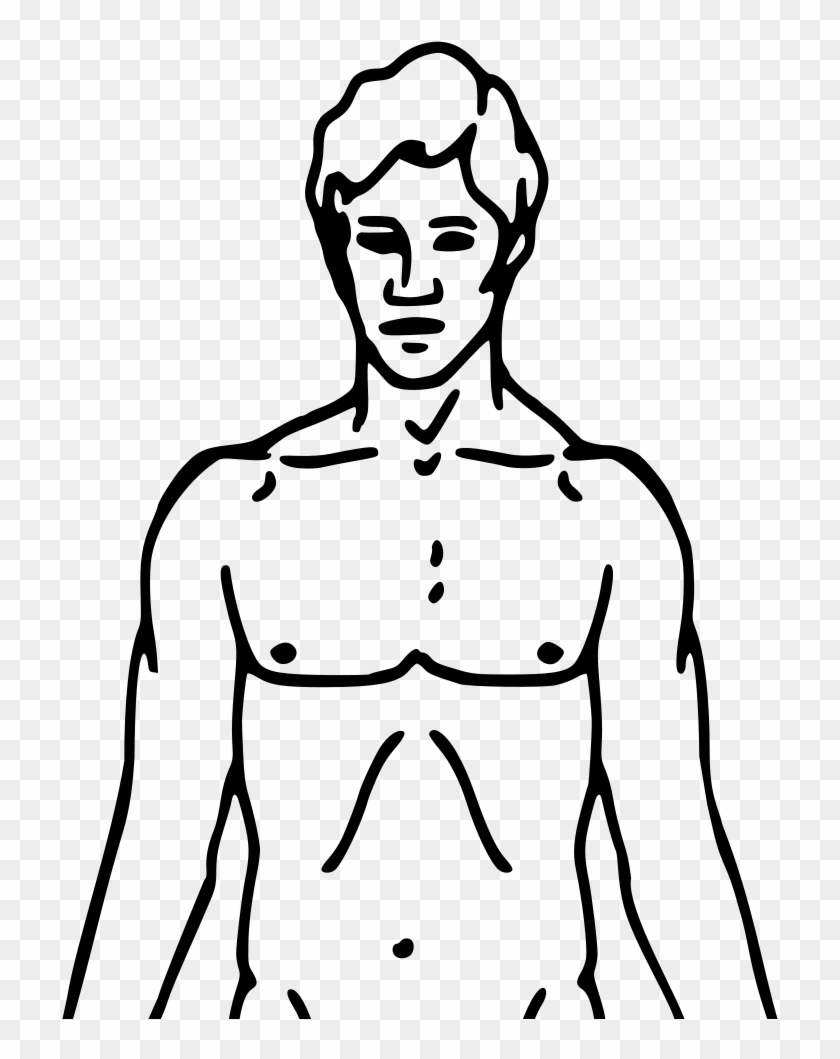 Person Body Clipart Outline Printable Free Download - Chemical Basis Of Love #22967