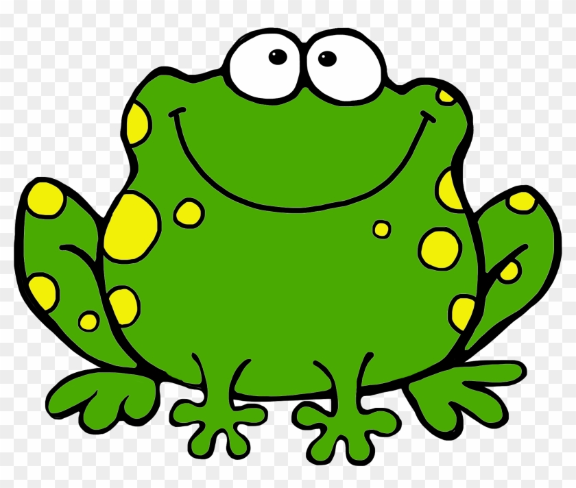 Cartoon Frogs Clipart - Speckled Frog Clip Art #23058