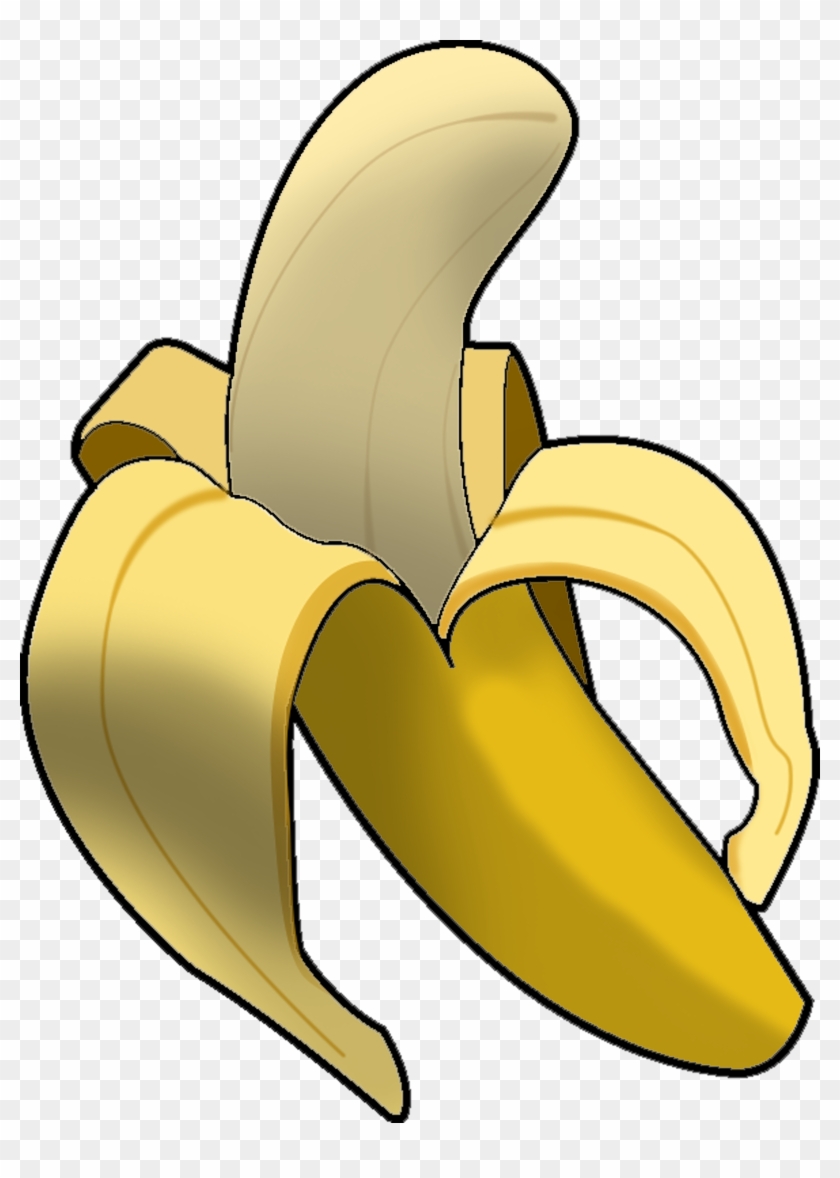 Plantain Banana Image - Banana Peeling Clip Art #23078