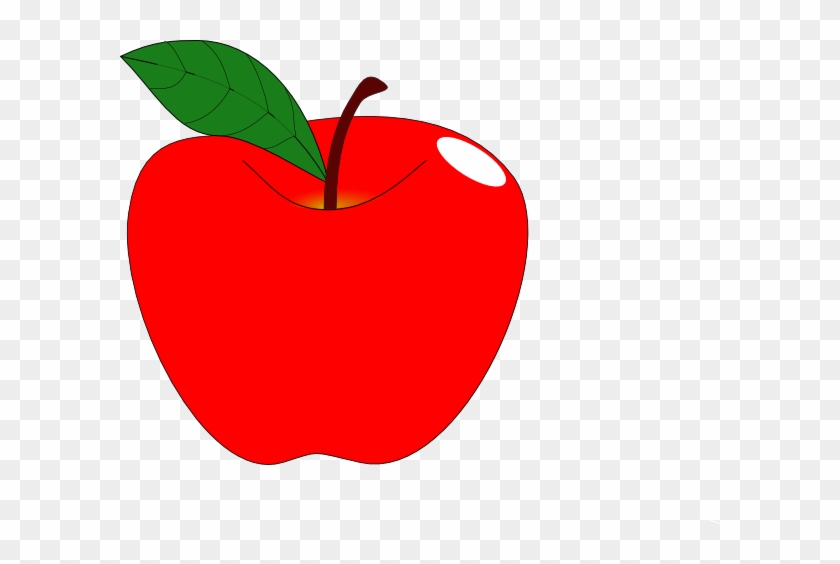 Apple Clipart Red Apple 1 Clip Art At Clker Vector - Clip Art #23117