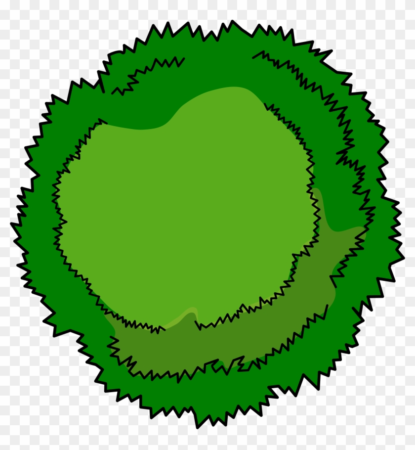 Tree View Clipart - Cartoon Tree Top View #23192