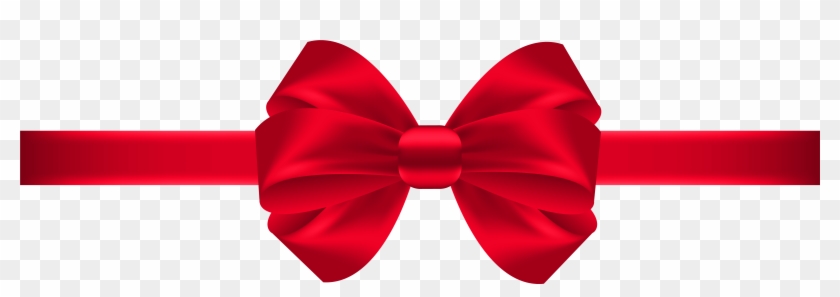 Bow Transparent Png Clip Art - Red Bow Transparent Png #23242