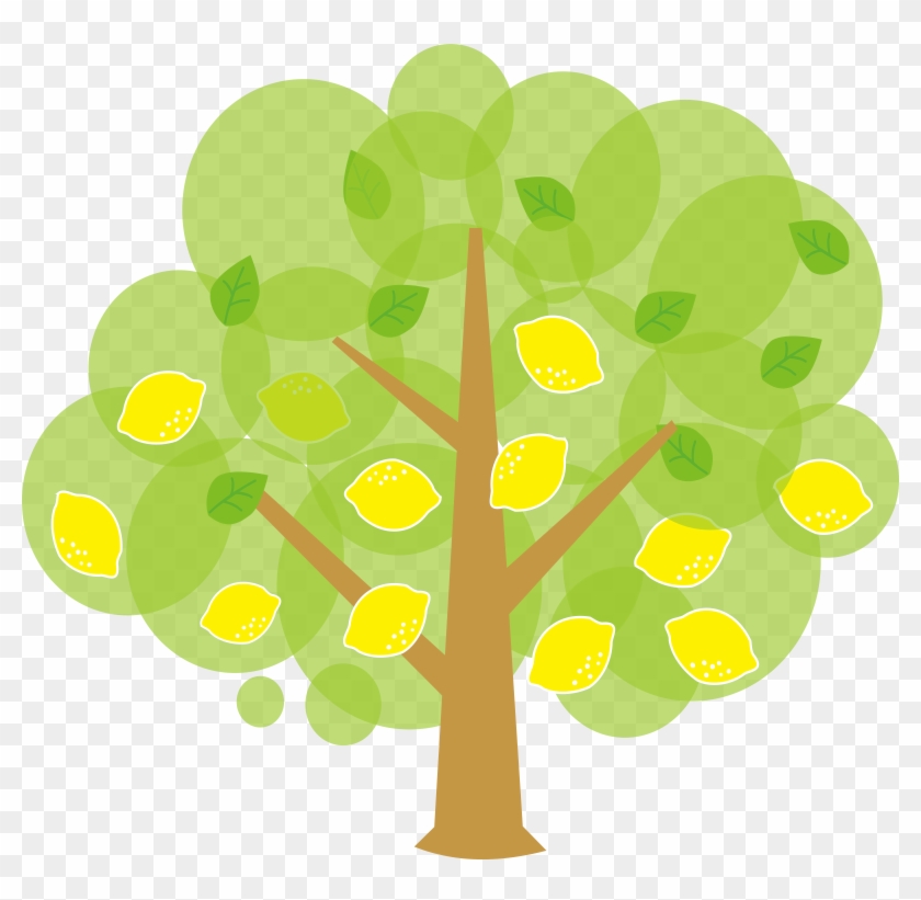 Clip Art Of Lemon Tree Clipart - Lemon Tree Clipart #23251