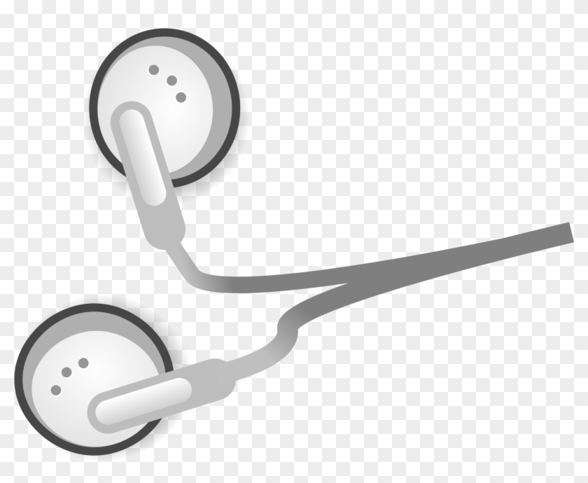 Headphones Apple Earbuds Xc9couteur Drawing Clip Art - Ear Phones Clip Art #23311