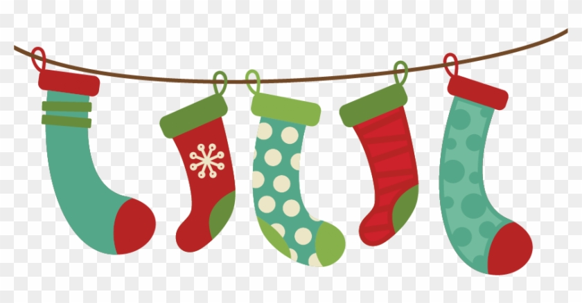 Hanging Christmas Stockings Clipart - Christmas Clip Art Stockings - Free.....