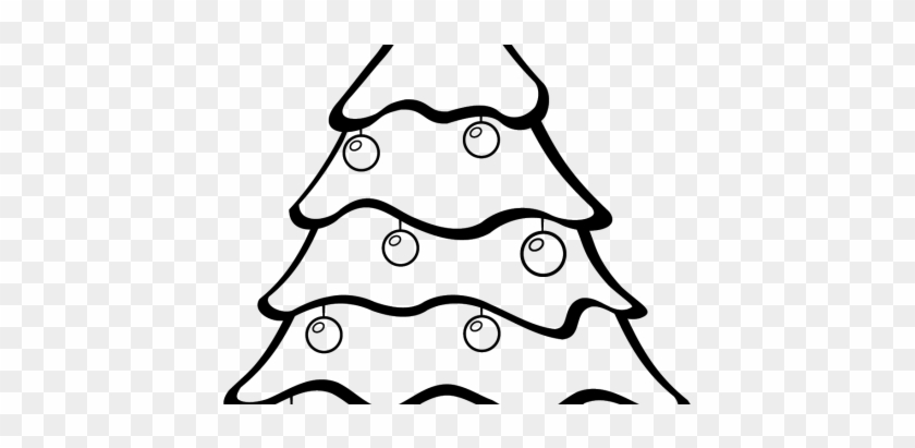 White Christmas Trees Clipart - Drawings Of Christmas Trees #23418