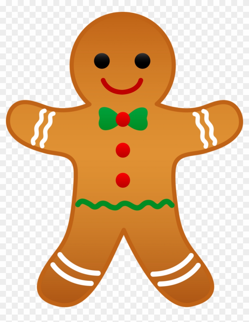 Christmas ~ Christmas Tree Clip Art Best And Holiday - Gingerbread Man Clip Art #23432