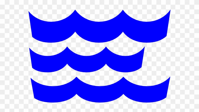 Waves Wave Clip Art Blue Download Vector - Waves Template #23471
