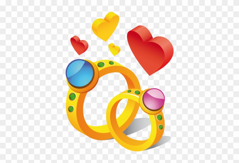 Wedding Ring Clip Art Pictures Free Clipart Images - Cute Stickers For Whatsapp #23480