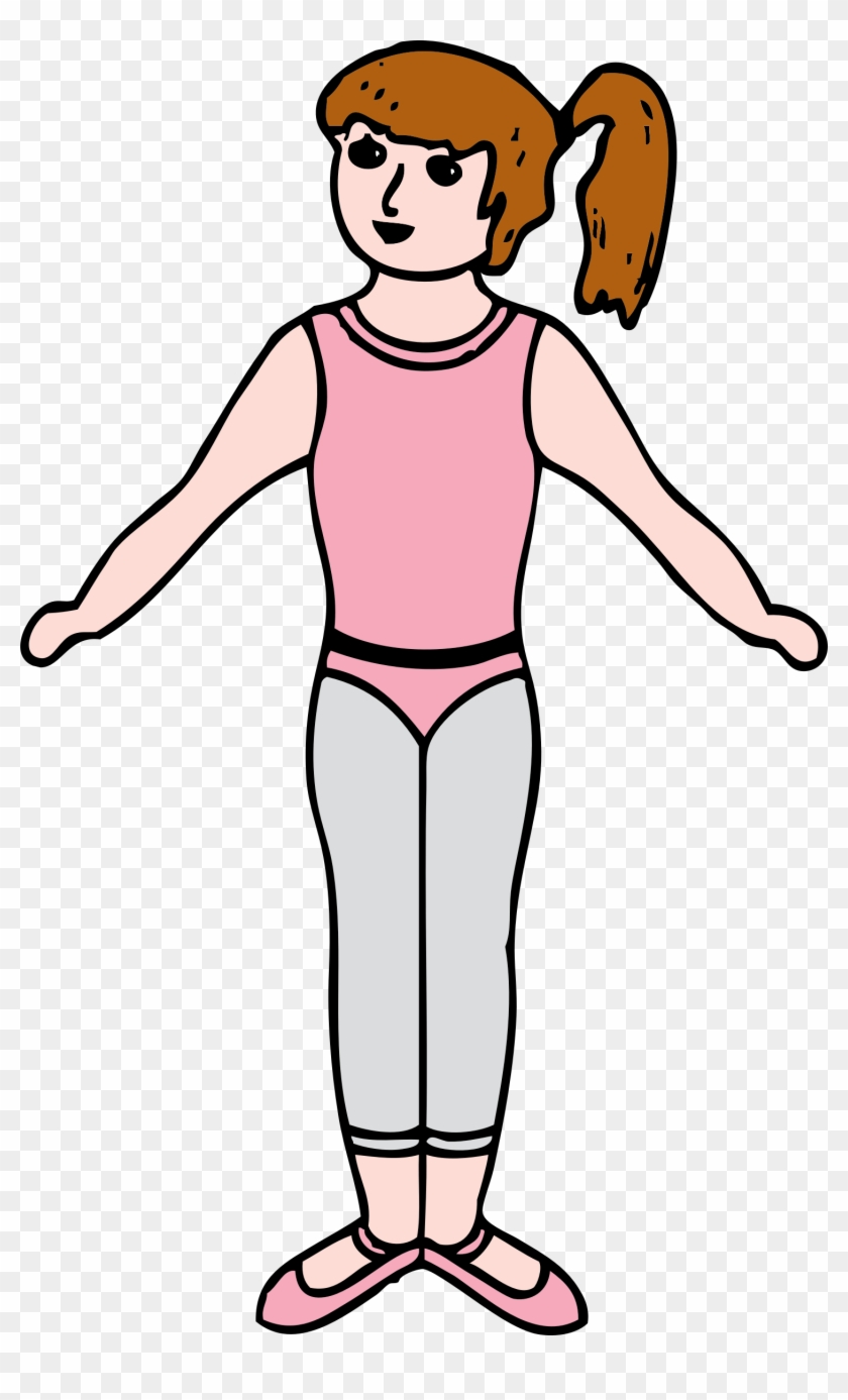 Big Image - Girl Body Clipart #23517